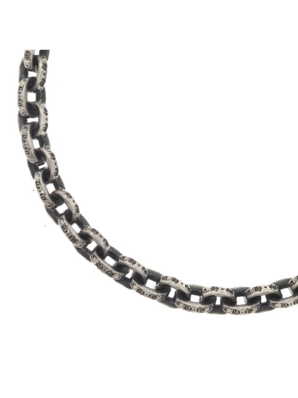 Chrome Hearts Paper Chain 20 Necklace Silver